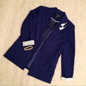 Forever 21 Cobalt Cocktail Jacket